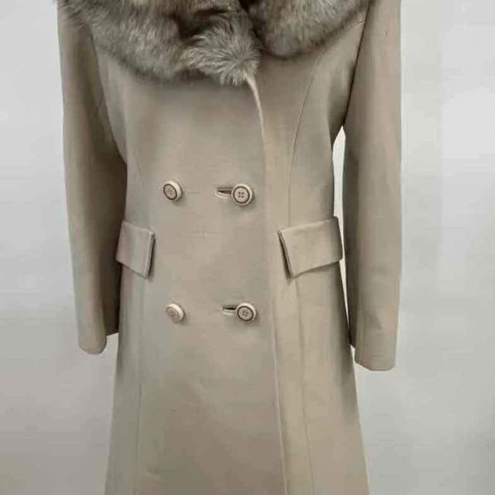 Rubel Originals Women's Tan Pea Coat Jacket  - Size Refer To Measurements